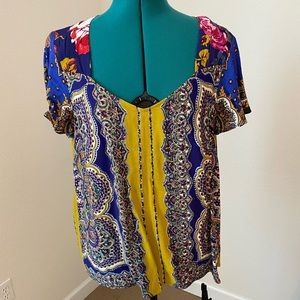 Anthropology Boho top